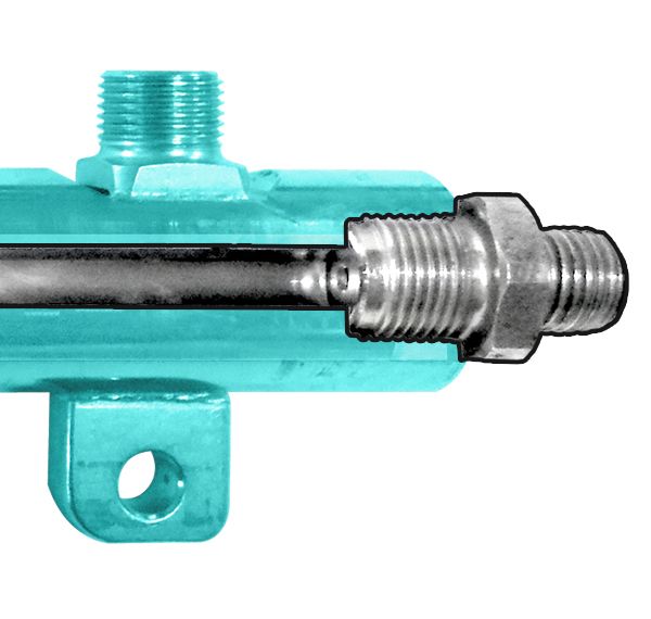 2004.5-2010 GM 6.6L Duramax Ported Fuel Rail Fitting PPE - Image 3