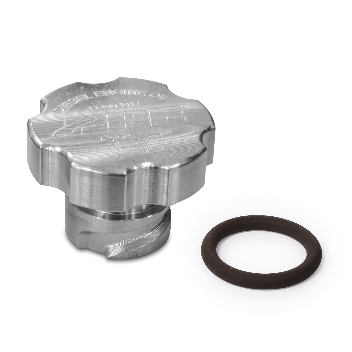 2001 - 2016 6.6L GM DURAMAX BILLET ALUMINUM ENGINE OIL FILLER CAP - Image 3