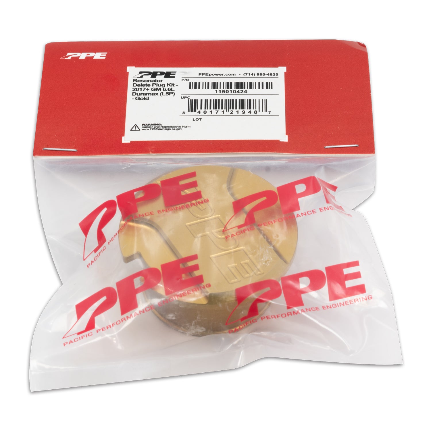 2017-2023 GM 6.6L Duramax Resonator Delete Plug L5P Raw - Image 9