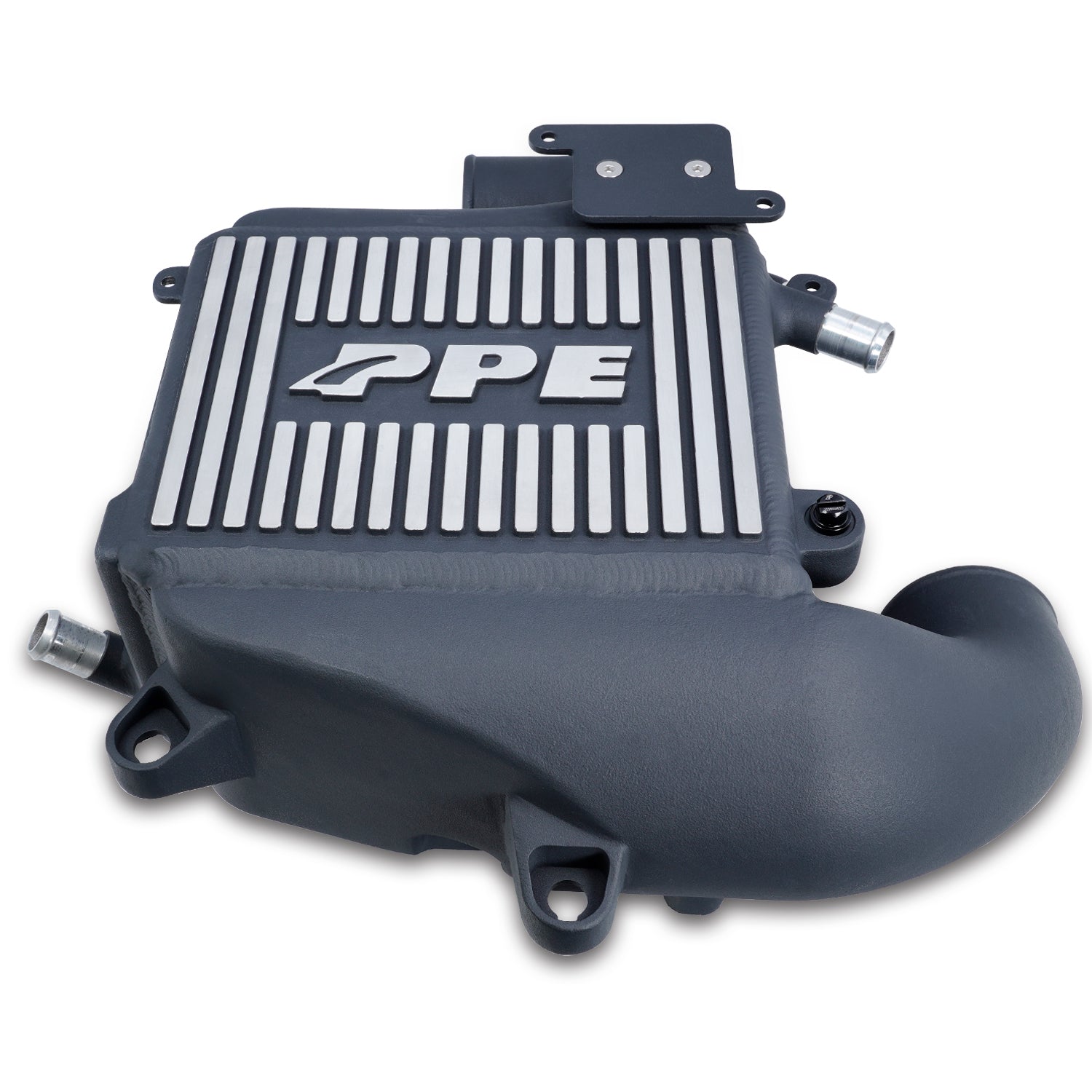 2020-2023 GM 3.0L Duramax LM2, LZO Air-To-Water Intercooler Kit Brushed Black PPE Diesel - Image 3