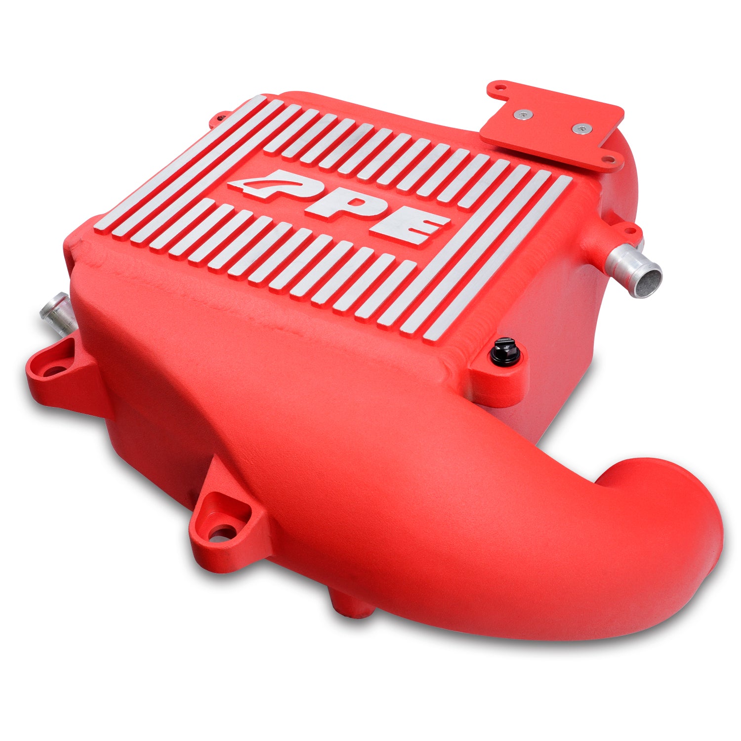 2020-2023 GM 3.0L Duramax LM2, LZO Air-To-Water Intercooler Kit Red PPE Diesel - Image 2