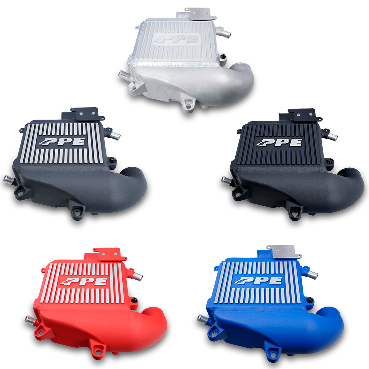 2020-2023 GM 3.0L Duramax LM2, LZO Air-To-Water Intercooler Kit Red PPE Diesel - Image 8