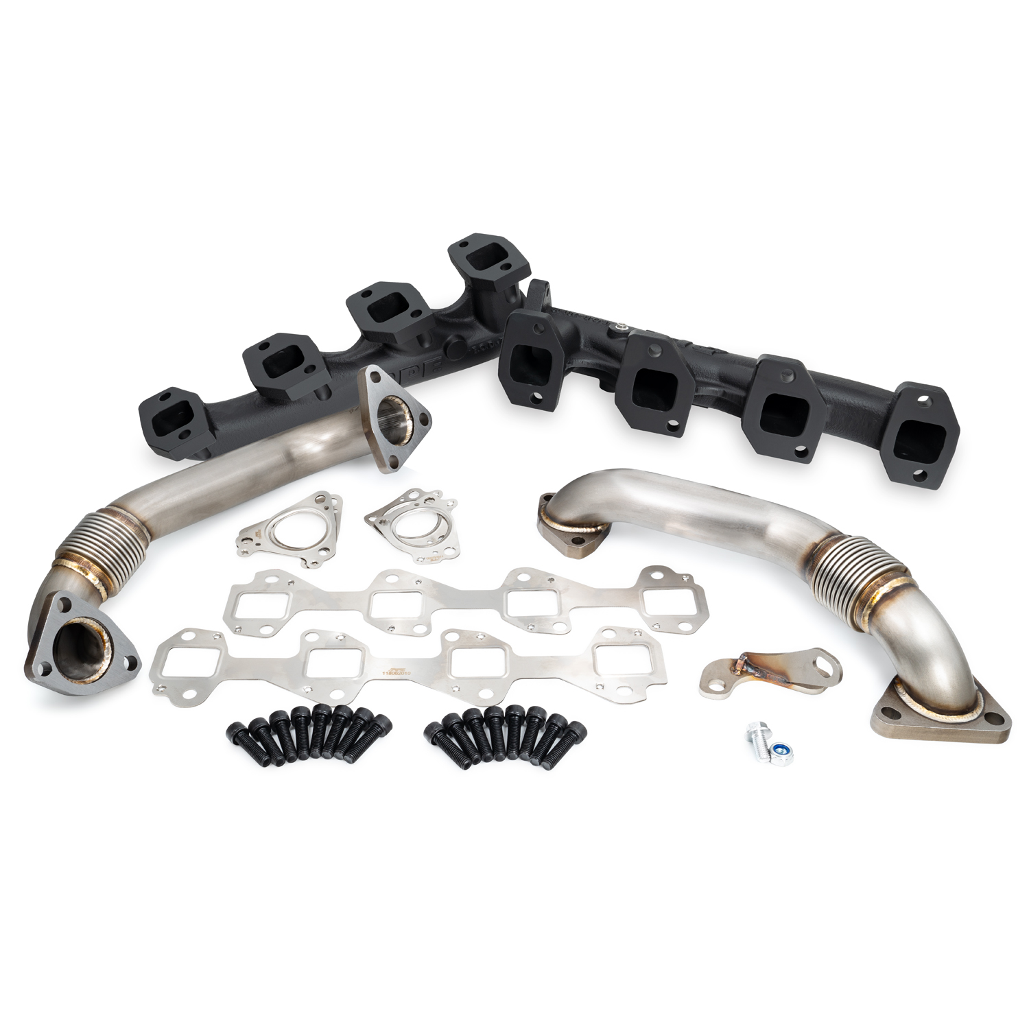 GM 6.6L Duramax High-Flow Exhaust Manifolds and Up-Pipes Kits 2001-2004 - Image 10