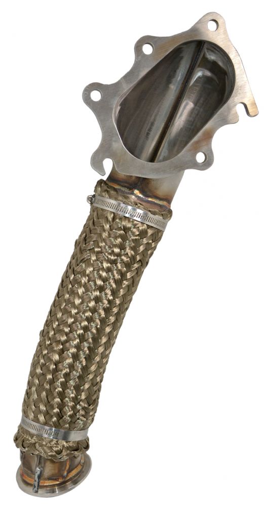 3 Inch 304 Stainless Steel Down Pipe LB7 02-04 Ca PPE Diesel - Image 3