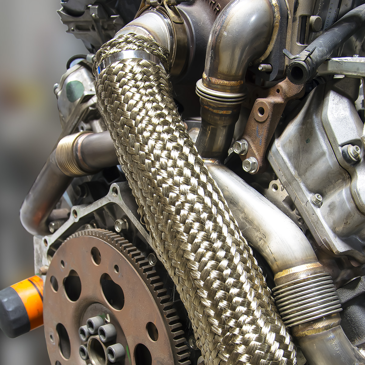 Three-Inch 304 Stainless Steel Down Pipe 2004.5-2010 GM 6.6L Duramax - Image 2