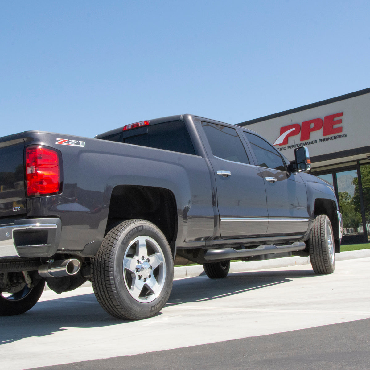 2007-2019 GM 6.6L Duramax 304 Stainless Steel Four Inch Performance Exhaust Upgrade Polished - Image 6