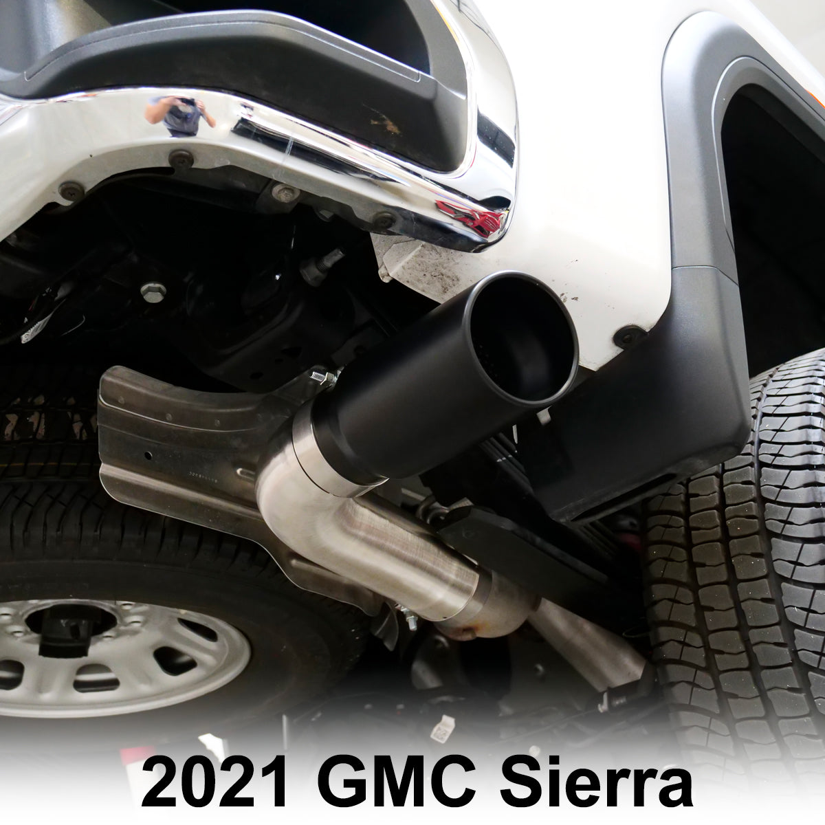 2020+ GM 6.6L Duramax 304 Stainless Steel Four Inch Performance Exhaust Upgrade Polished - Image 5