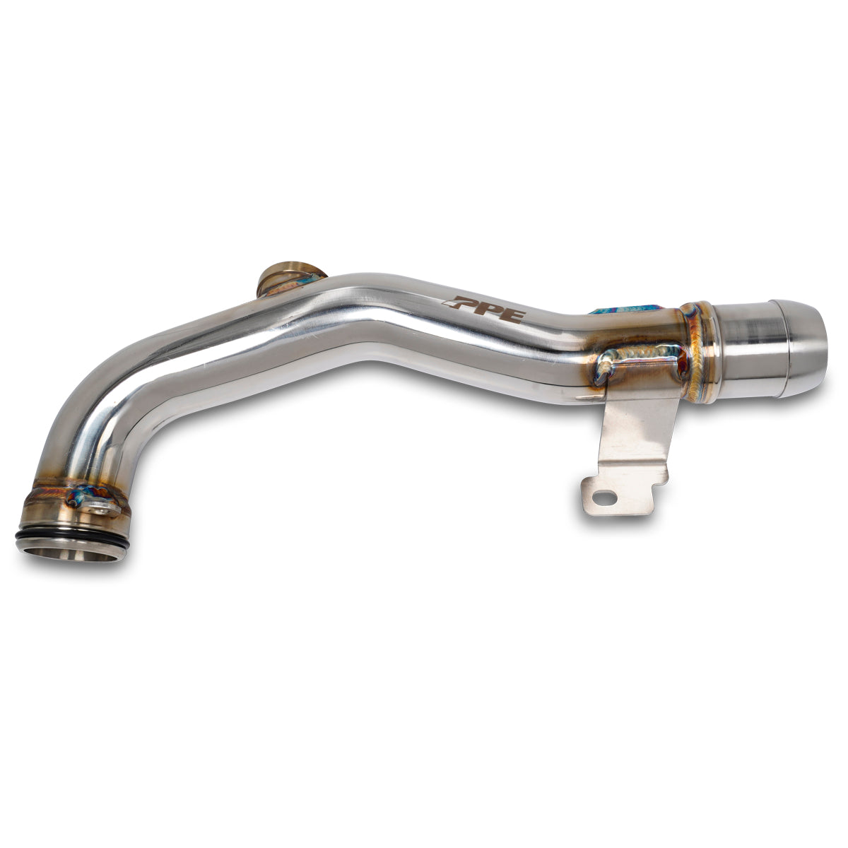 Engine Coolant Return Pipe 2004.5-05 LLY 304SS Polished - Image 2
