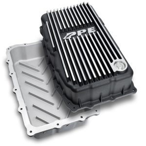 Deep 10L80 Transmission Pan GM 3.0L Duramax 2020-2023 Brushed