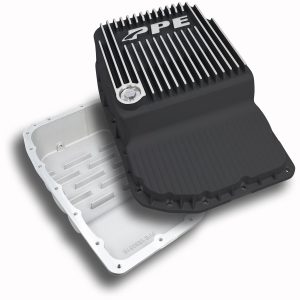 2007-2020 GM w/ 6L80 Heavy-Duty Cast Aluminum Transmission Pan Brushed