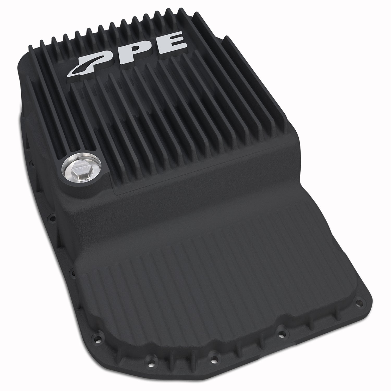 2007-2020 GM w/ 6L80 Heavy-Duty Cast Aluminum Transmission Pan Black - Image 2