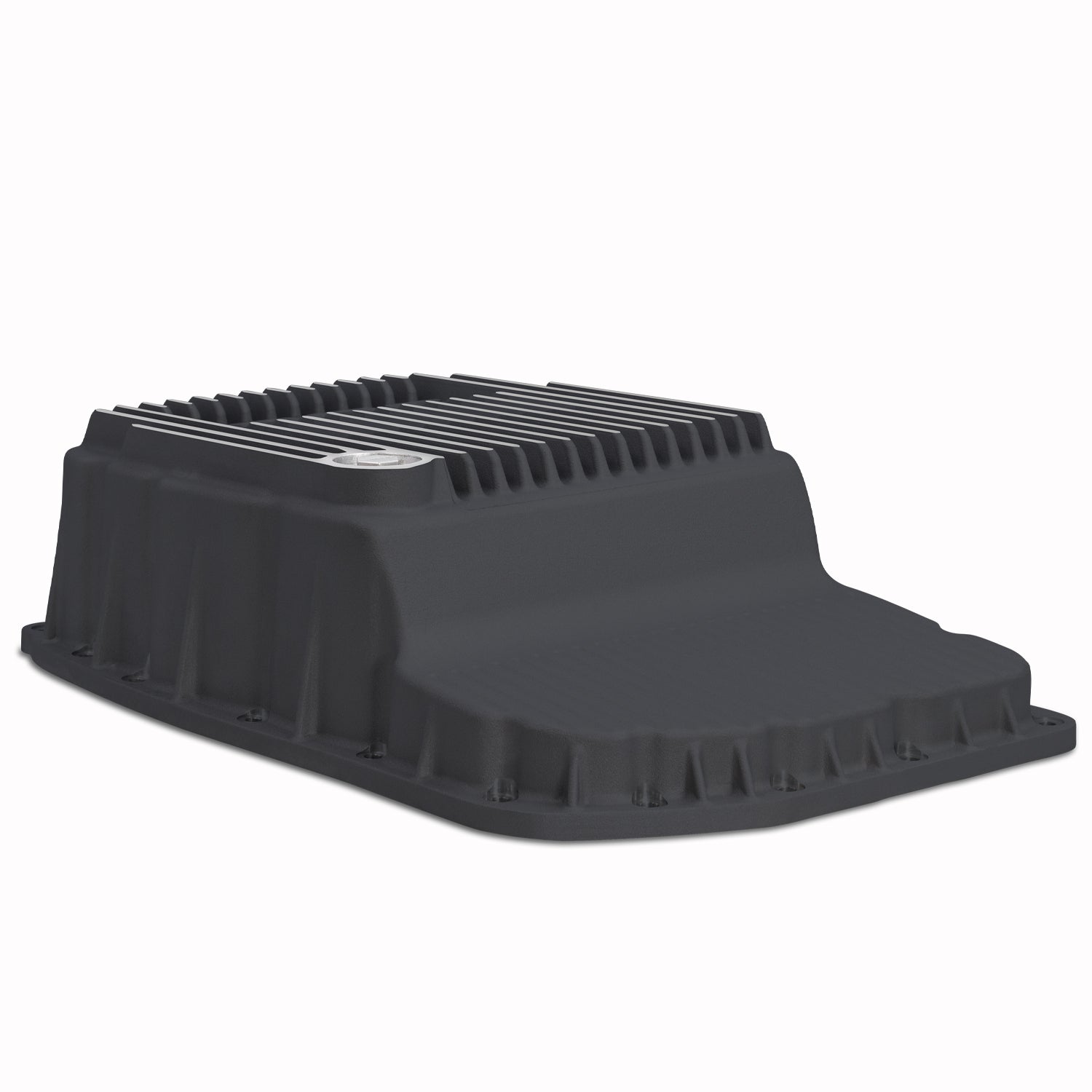 2007-2020 GM w/ 6L80 Heavy-Duty Cast Aluminum Transmission Pan Black - Image 4