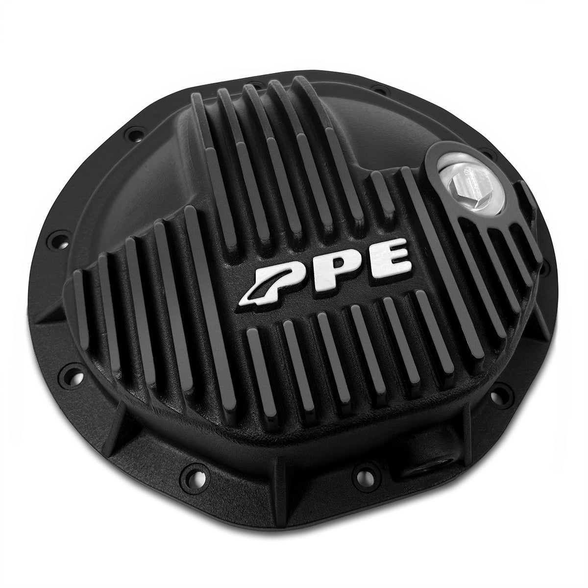 1972-2013 GM K1500 8.5 Inch -10 Heavy-Duty Aluminum Rear Differential Cover Black - Image 2