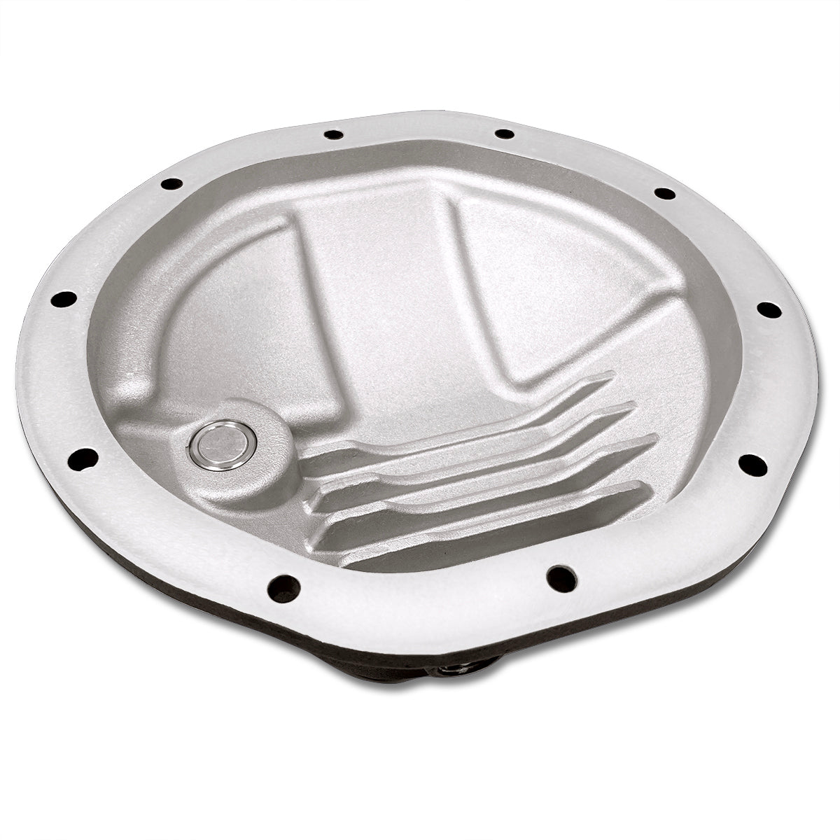 1972-2013 GM K1500 8.5 Inch -10 Heavy-Duty Aluminum Rear Differential Cover Black - Image 6