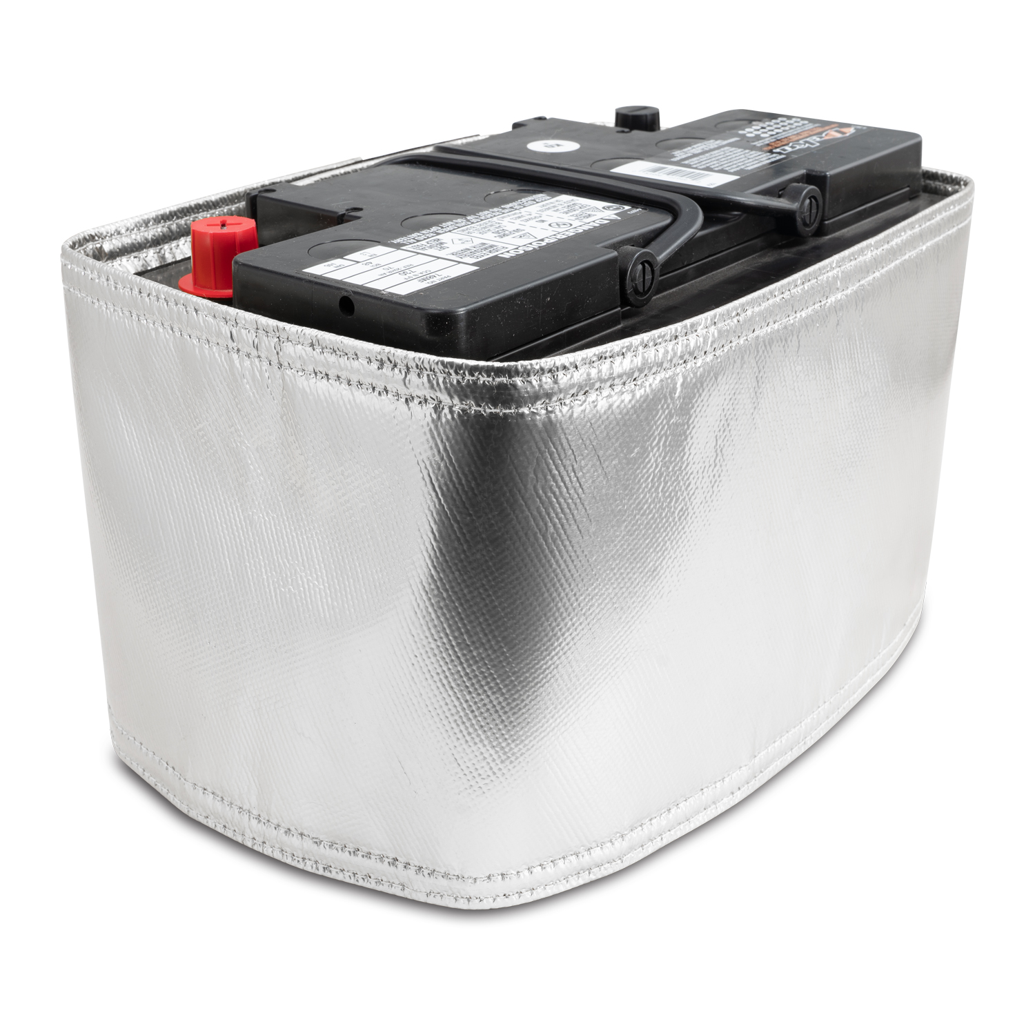 Heat Shield Battery Top Post Silver - Image 3