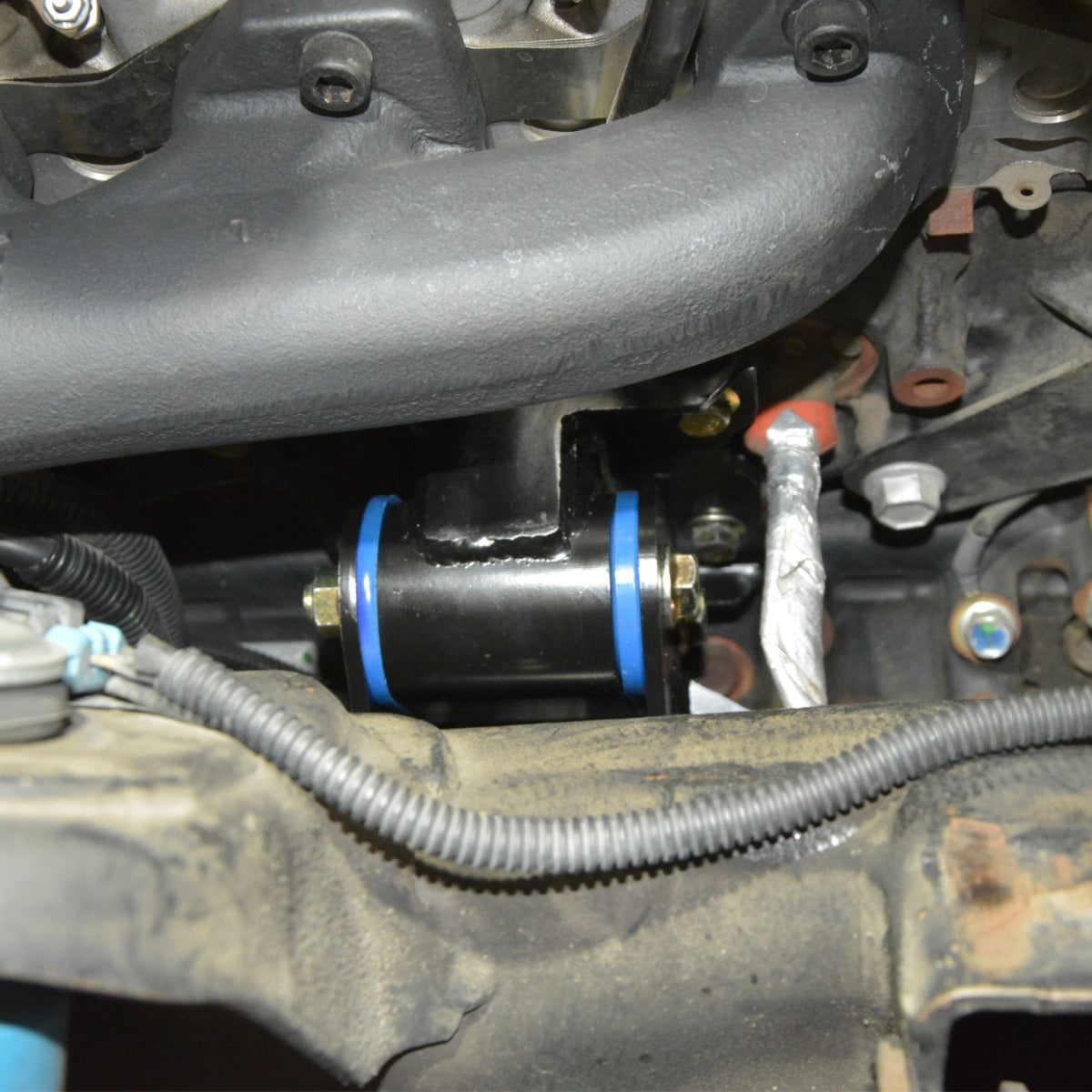 Engine Mount Kit - 01-10 GM 6.6L Duramax - 40 Hardness Blue - Image 3