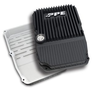 2005-2019 Jeep/Dodge/Chrysler w/ WA580, W5A580, NAG1 Transmission Heavy-Duty Cast Aluminum Transmission Pan Black