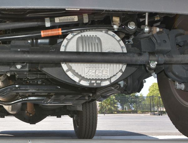 Heavy Duty Cast Aluminum Front Differential Cover 15-17 Ram 2500/3500 HD Brushed PPE Diesel - Image 2