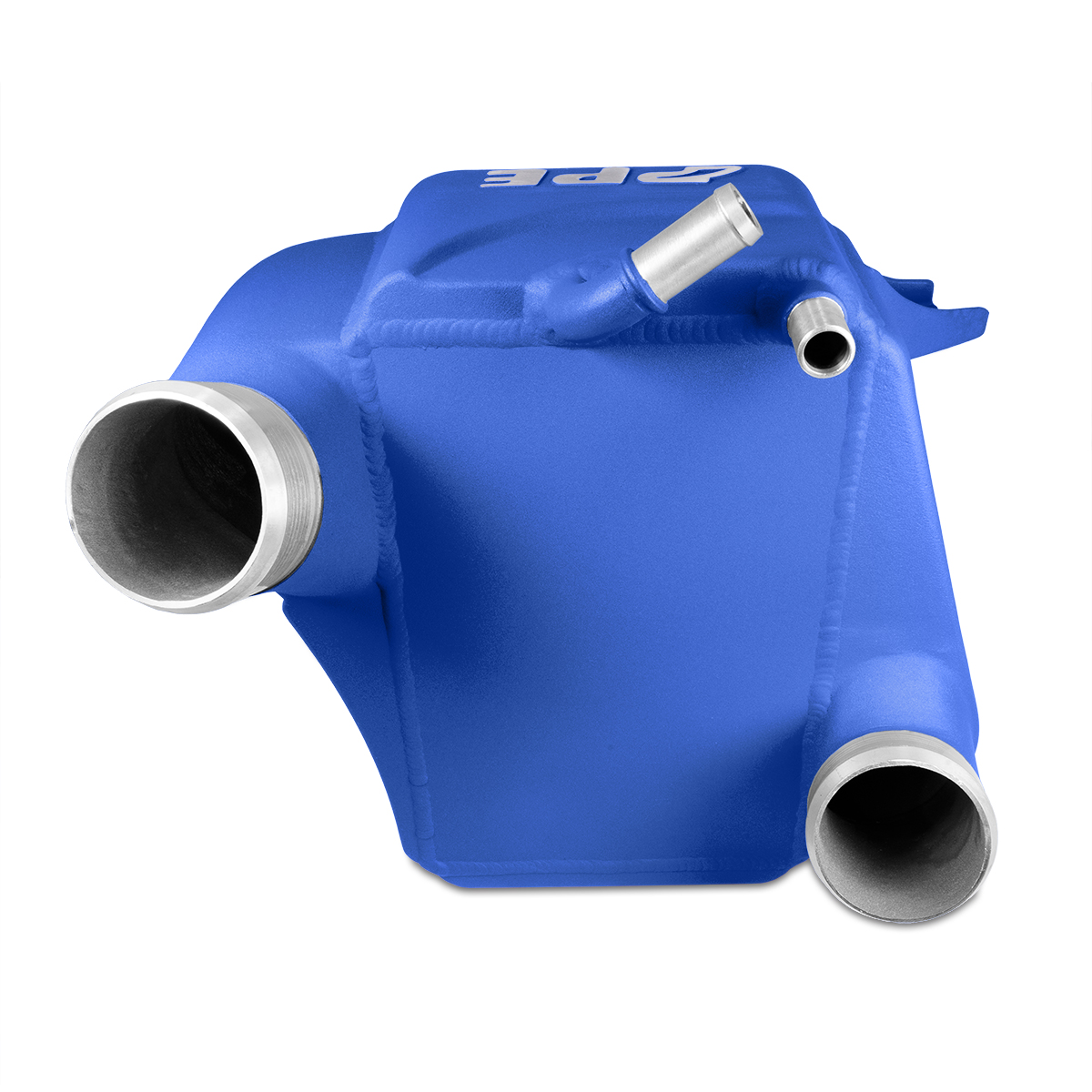 2011-2023 Ford 6.7L Air To Water Intercooler Kit Blue PPE Performance - Image 6