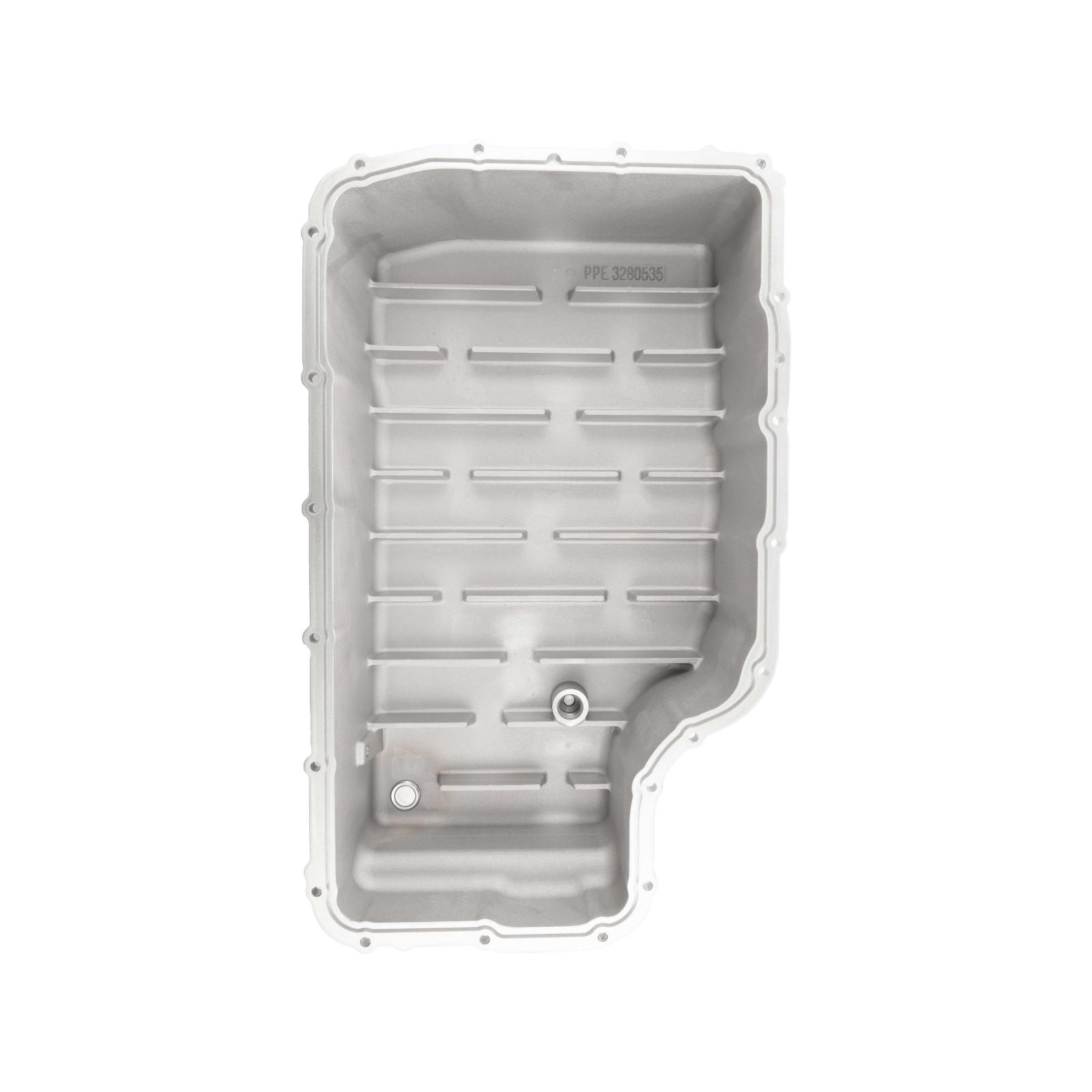 20-25 Ford Super Duty Diesel 10R140 Heavy-Duty Cast Aluminum Deep Transmission Pan-Raw Pacific Performance Engineering - Image 2