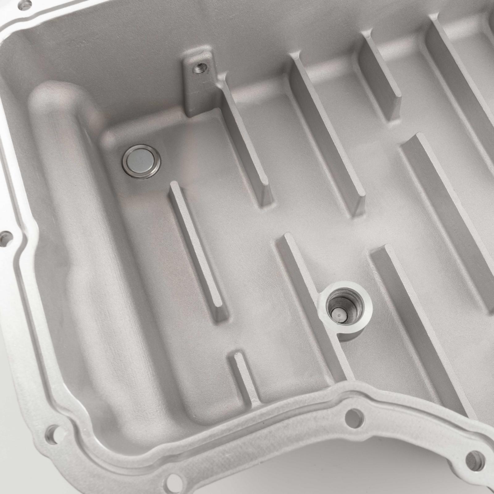 20-25 Ford Super Duty Diesel 10R140 Heavy-Duty Cast Aluminum Deep Transmission Pan-Raw Pacific Performance Engineering - Image 5