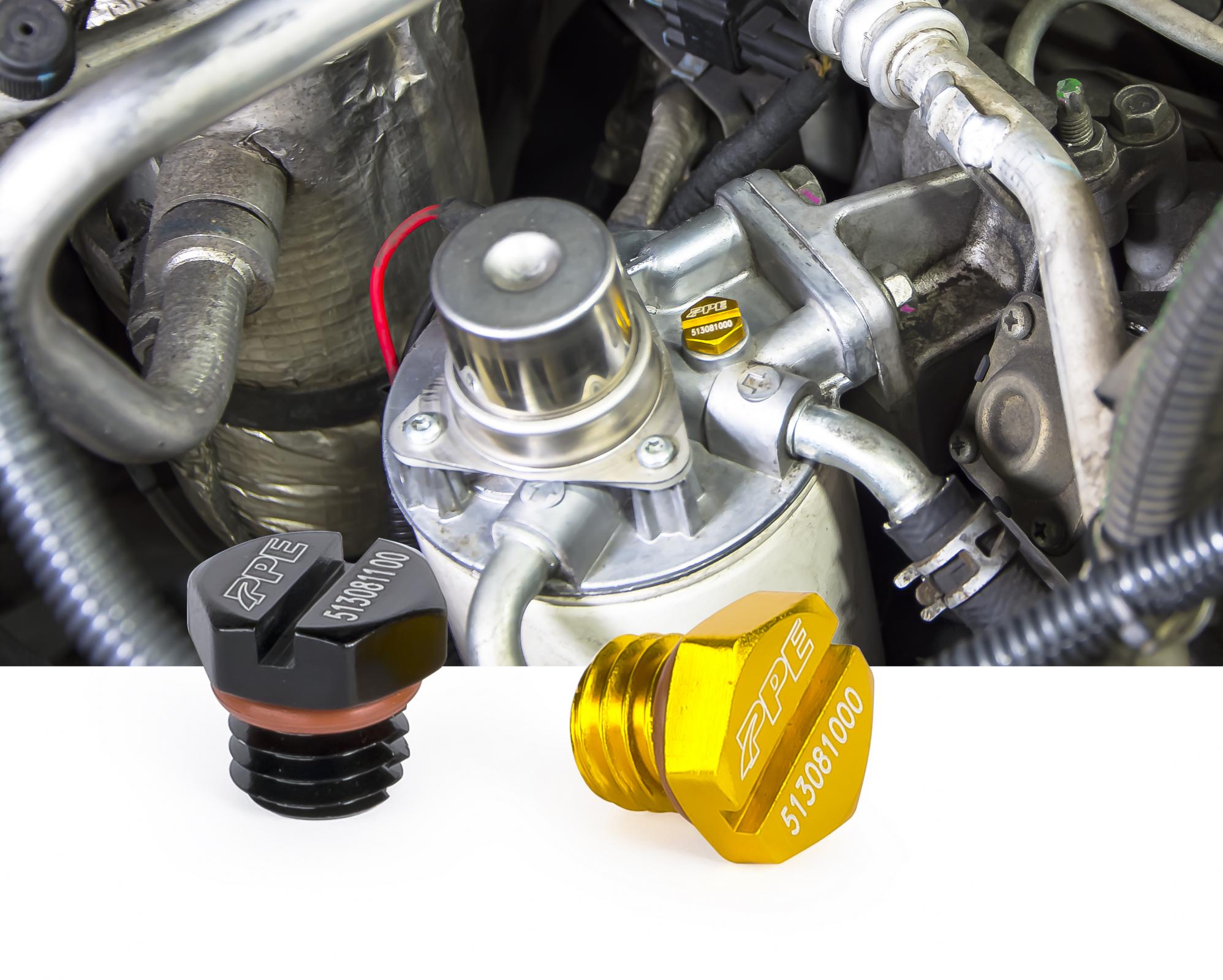 Air Bleeder Screw Black GM 6.6L PPE - Image 2