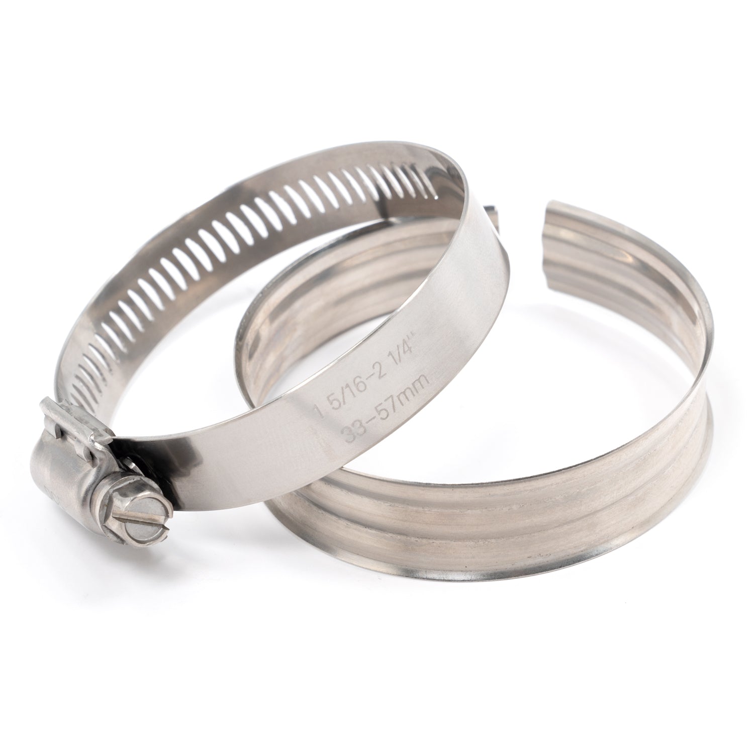 Hose Clamp with W-Style Inner Liner 4.5 Inch ID Range 103-127mm PPE Diesel