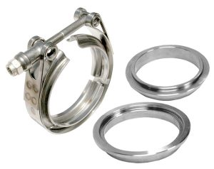 3.5 Inch V Band 3 Piece Set 1C 1M 1F Aluminum PPE Diesel