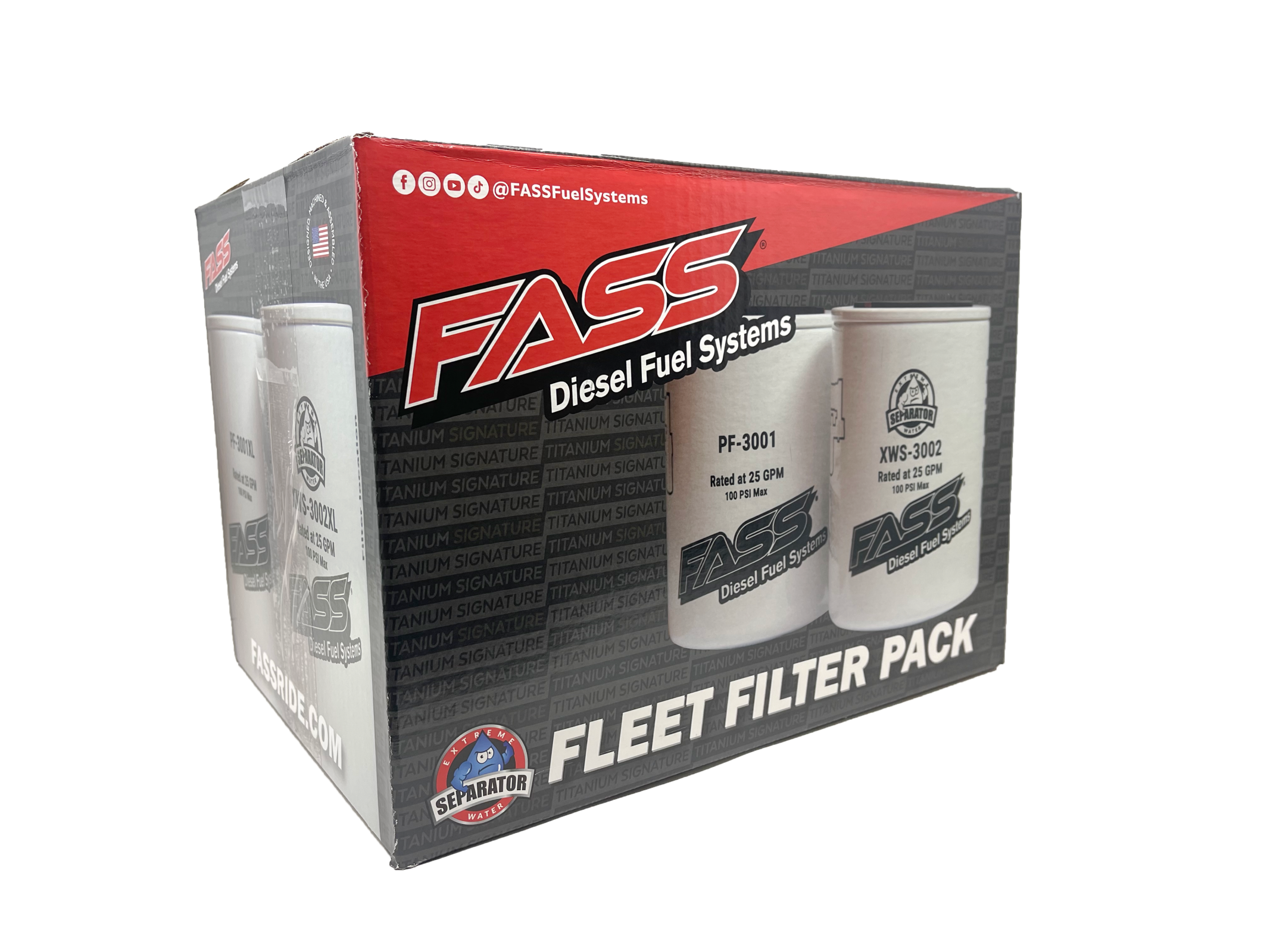 FASS Fuel Systems Fleet Filter Pack FLP3000